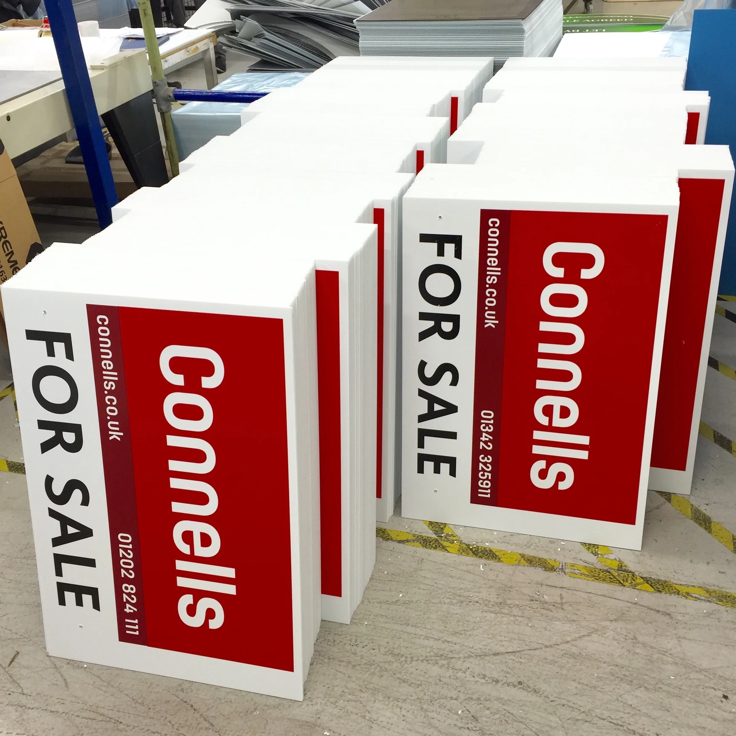Kremer Signs signage for Connells