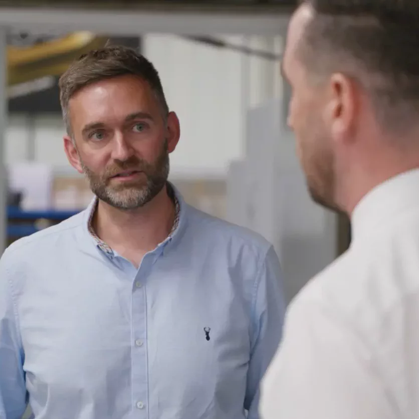 Land and New Homes Network at the Kremer Signs factory