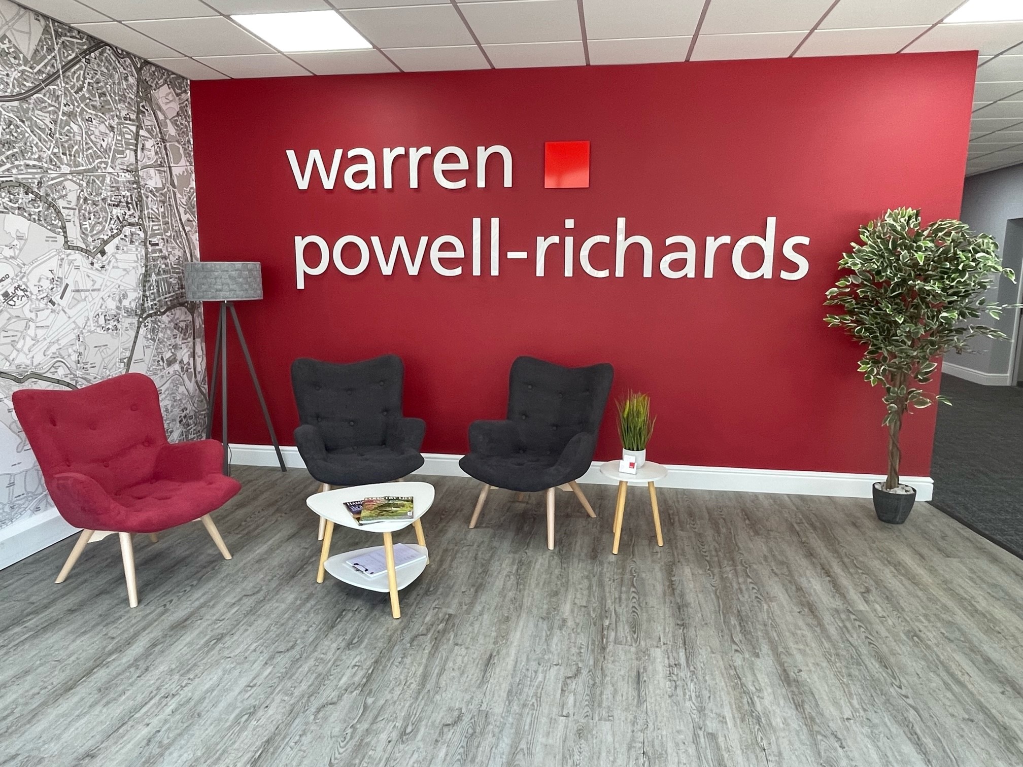 Complete Signage Rebrand for Warren Powell Richards!