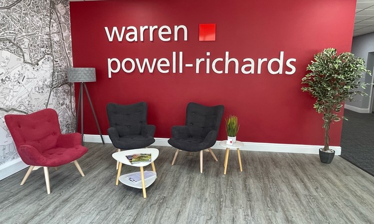 Complete Signage Rebrand for Warren Powell Richards!