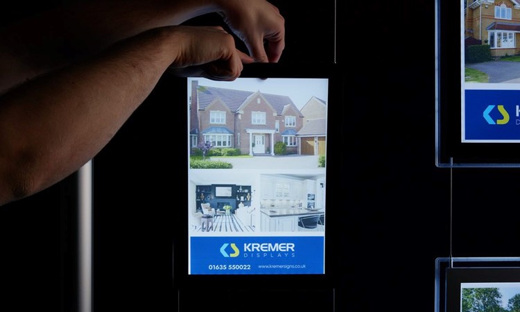 The importance of LED Window Displays for Estate Agents