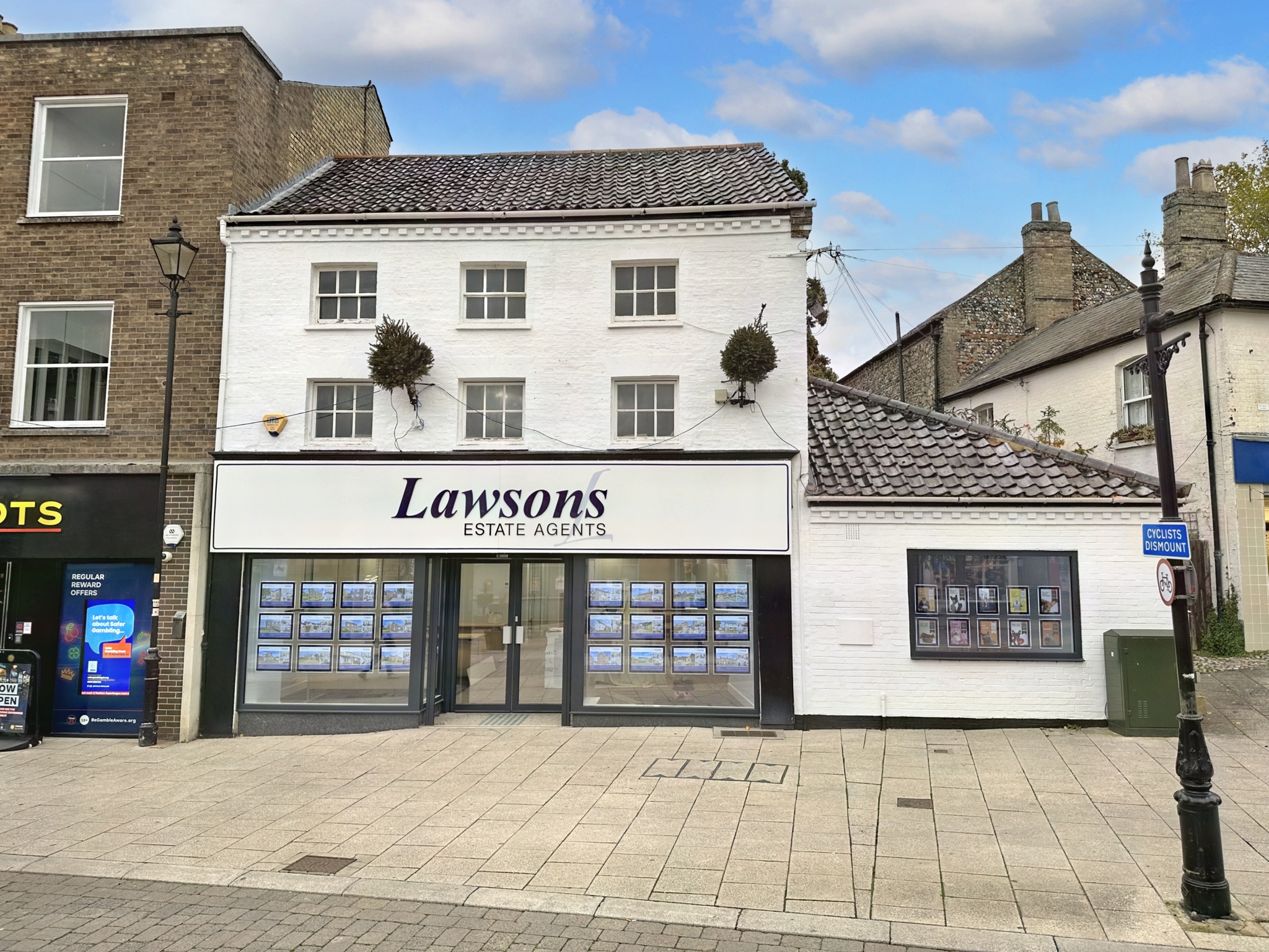Case study of the Lawsons Estate Agents installation